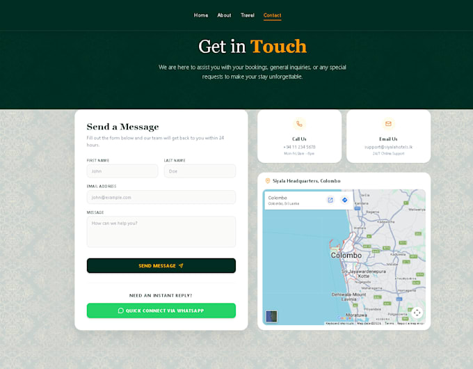 build modern, responsive react and tailwind CSS websites