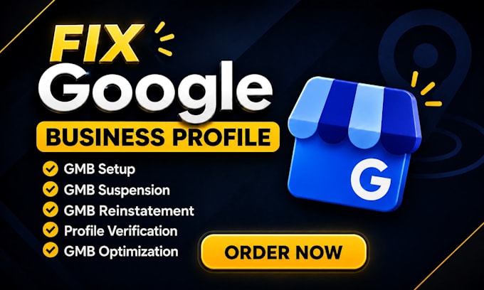 set up and verify google business profile reinstate suspended gmb