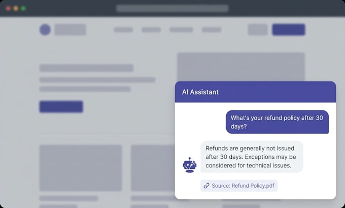 rag ai chatbot  knowledge base  vector database
