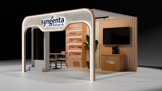 create 3d renderings of your booth
