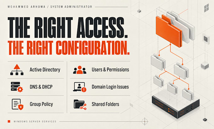 set up and troubleshoot windows server and active directory