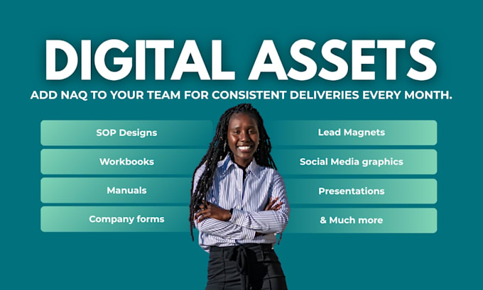 be your ongoing designer for workbooks and marketing materials