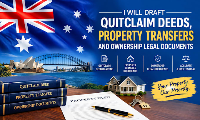draft quit claim deed property transfer and ownership legal document
