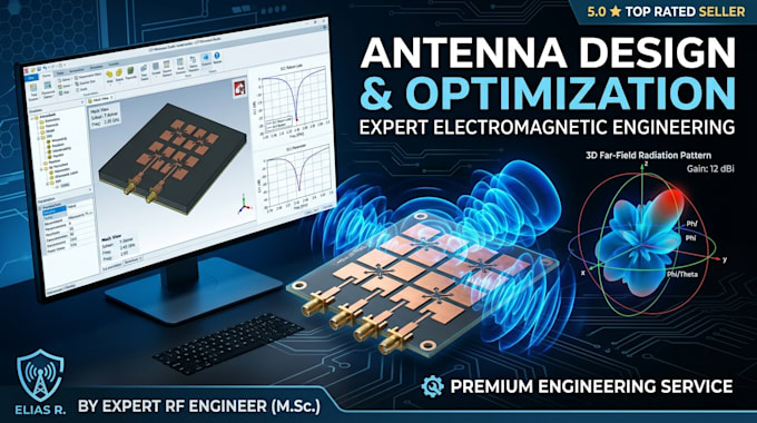 design and optimize any antenna, array and antenna system in cst and hfss