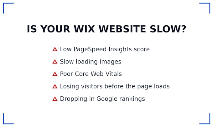 optimize your wix website speed and improve core web vitals and SEO ranking