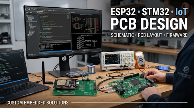 create custom firmware for embedded systems, iot devices and microcontrollers