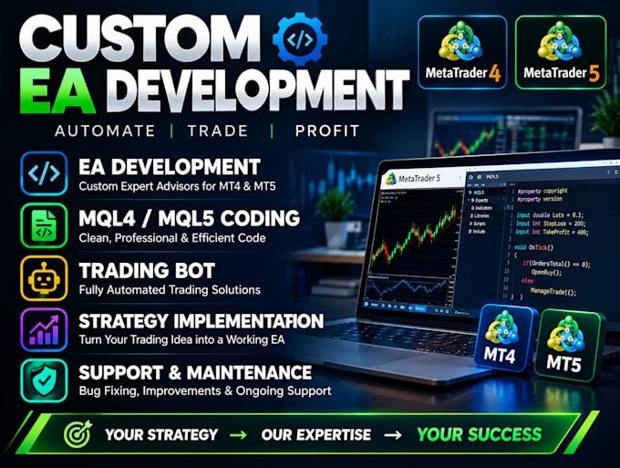 develop customize or debug mql5 expert advisor for mt5