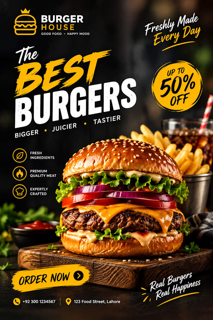 design eye catching posters flyers and promotional graphics