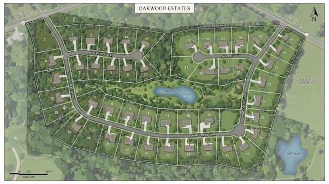 create subdivision maps, lot layouts and property map