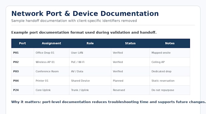 plan your office IT and network setup