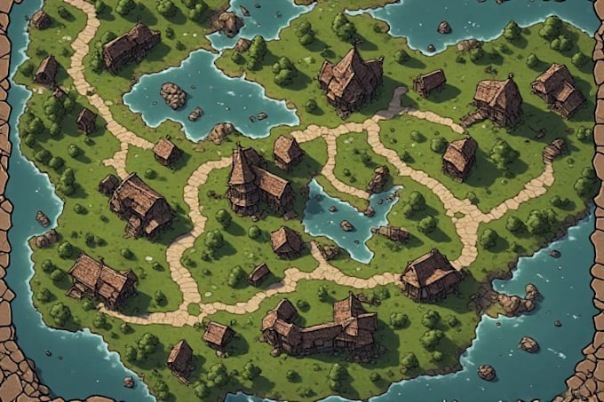 make a fantasy map for your dnd game