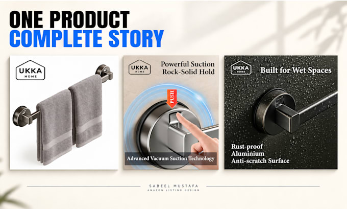 design amazon listing images and a plus content