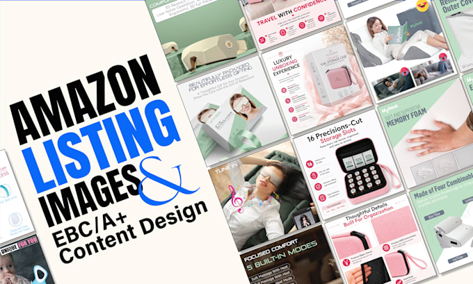 design converting amazon listing images, a plus content that boosts your sales