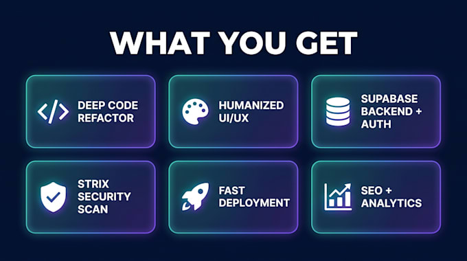 fix secure and humanize your v0 dev lovable or ai app