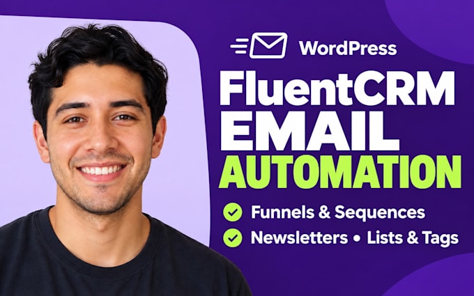 setup fluentcrm email automation funnels and sequences in wordpress