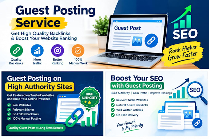 provide high quality guest posting services