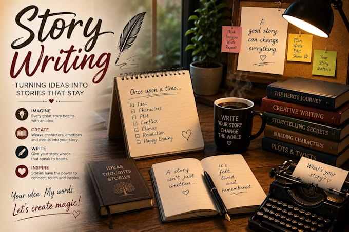 write short and engaging stories