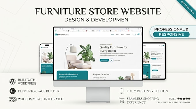 build an e commerce website using wordpress and elementor