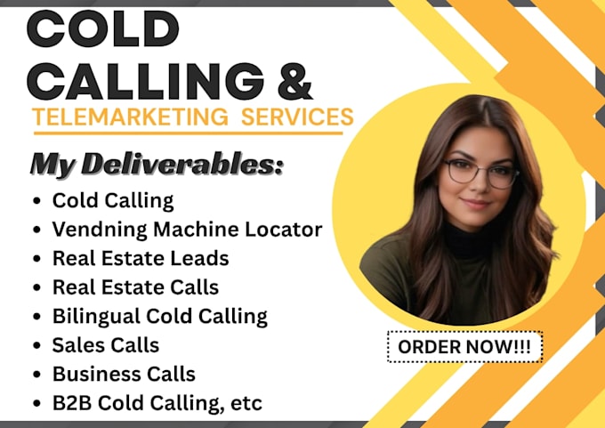 do vending machine cold calling, real estate cold caller, bilingual cold calling