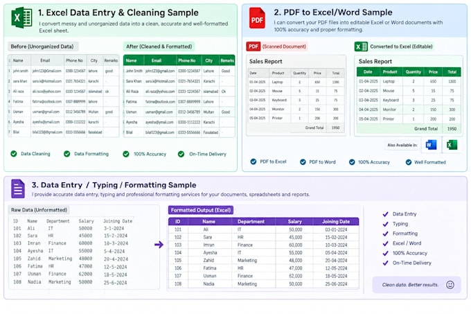 do accurate data entry, copy paste, web research and typing