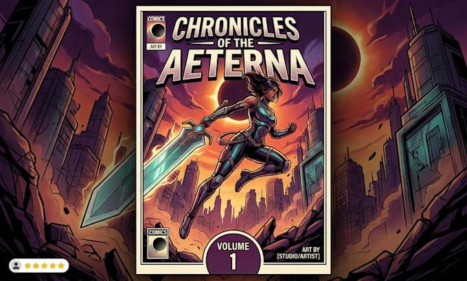 create cover art for your comic, manga, or webtoon