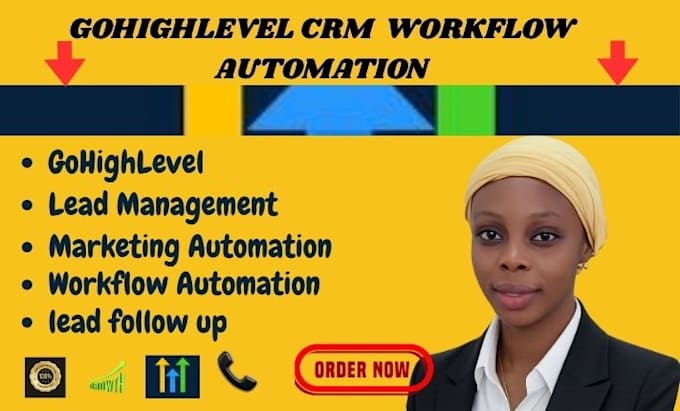 setup gohighlevel, CRM, and workflow automation