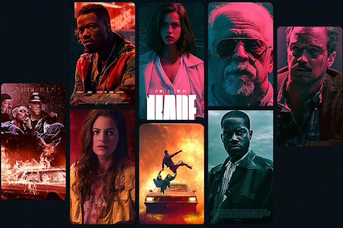 design a movie poster for you