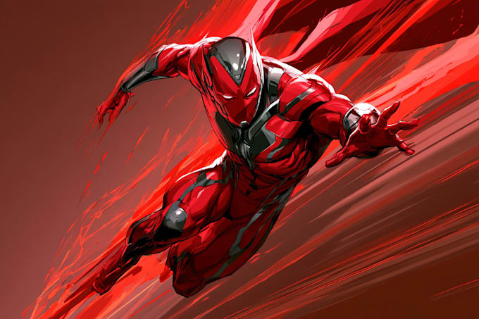 comic book illustration with comic book illustrator