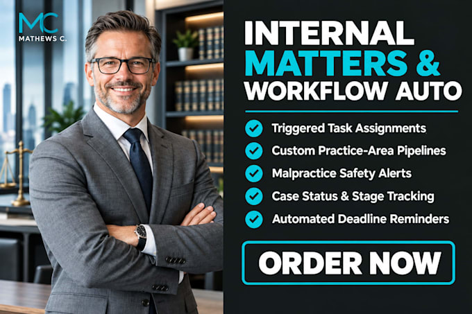 automate matter workflows and task templates in clio or lawmatics setup