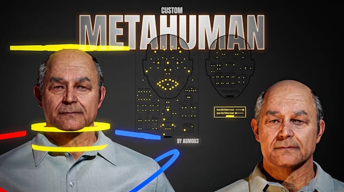 make hyper realistic metahumans