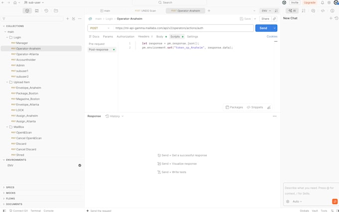 qa engineer manual testing automation testing API testing
