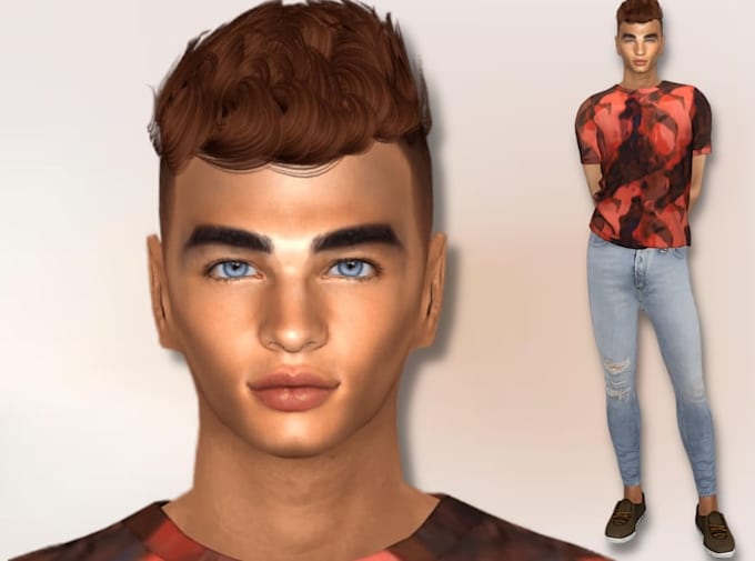 create custom sim 4, characters, outfits ,avatars , cc and mods