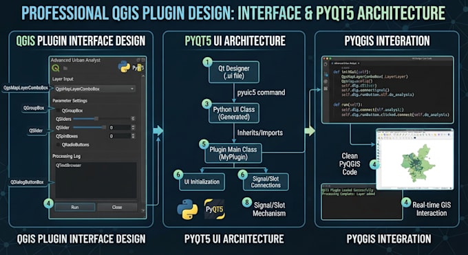 create custom qgis plugins for gis data analysis and automation