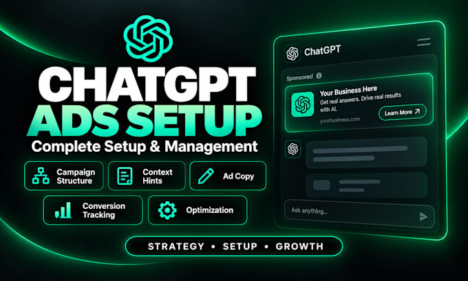 set up chatgpt ads in openai ads manager