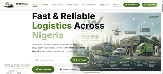 build a custom logistics management system