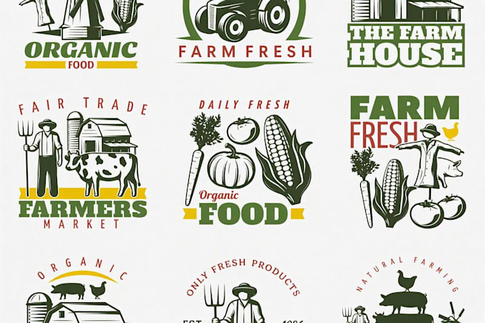 design unique farm or ranch logo