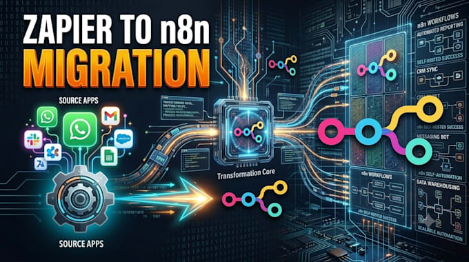 migrate zapier or make to n8n automation workflow