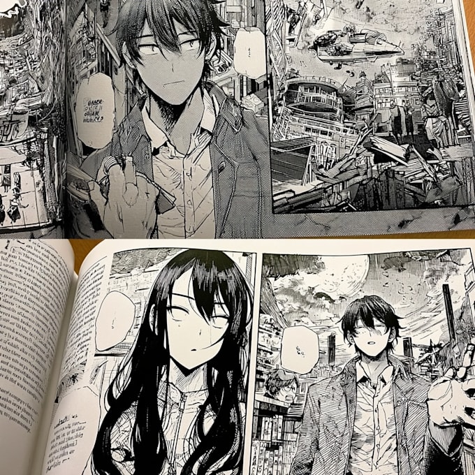 draw manga page , comic page ,nsfw comic and manga
