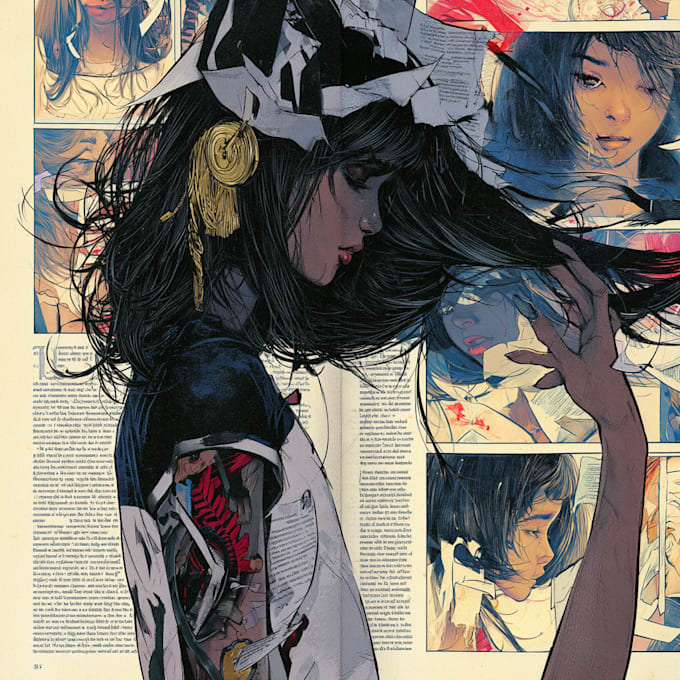 draw manga page , comic page ,nsfw comic and manga