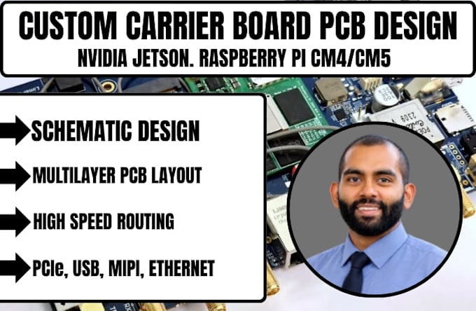 design raspberry pi hat pcb, cm4 cm5 carrier board,nvidia jetson, radxa,embedded