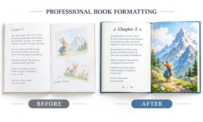 format and layout your children book for KDP and print
