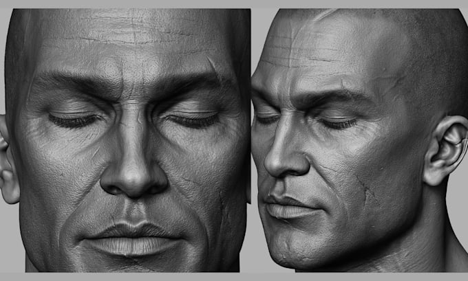 3d head 3d head sculpt 3d toy 3d model 3d head model 3d toy model
