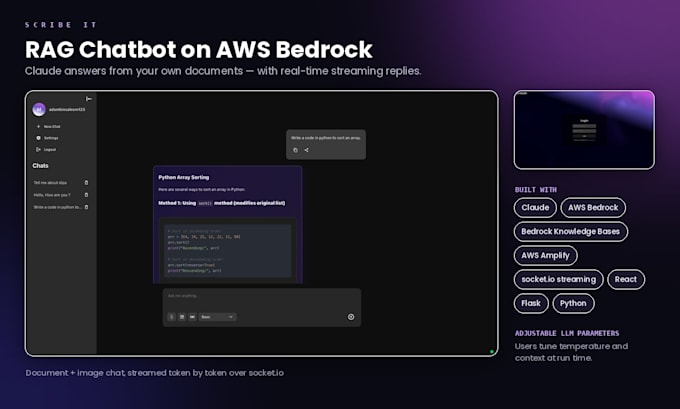build a custom ai chatbot with rag for your website and database