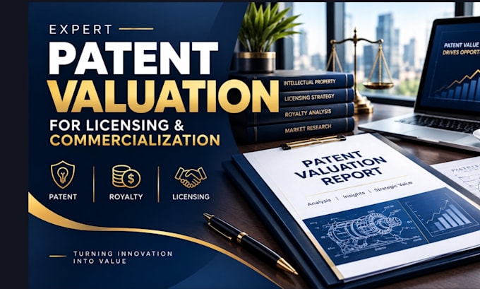 expert patent valuation consultant accurate valuations for patent licensing