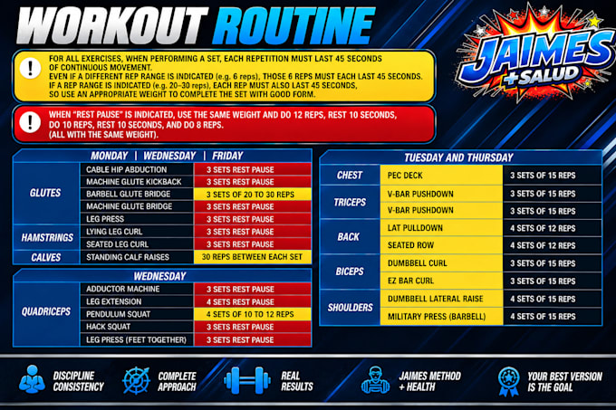 create custom workout plans