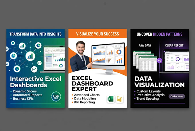 create interactive excel dashboards
