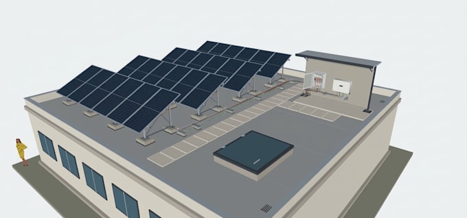 do pvsyst solar design, 3d sketchup layout