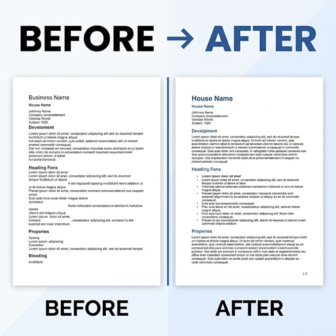 professionally format and edit your word document