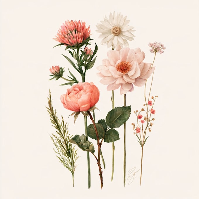 do a botanical illustration