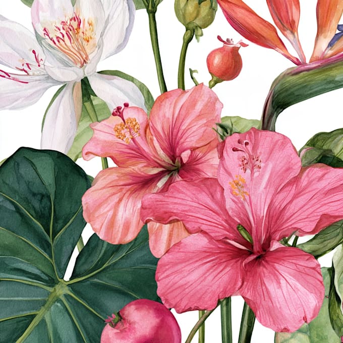 do a botanical illustration